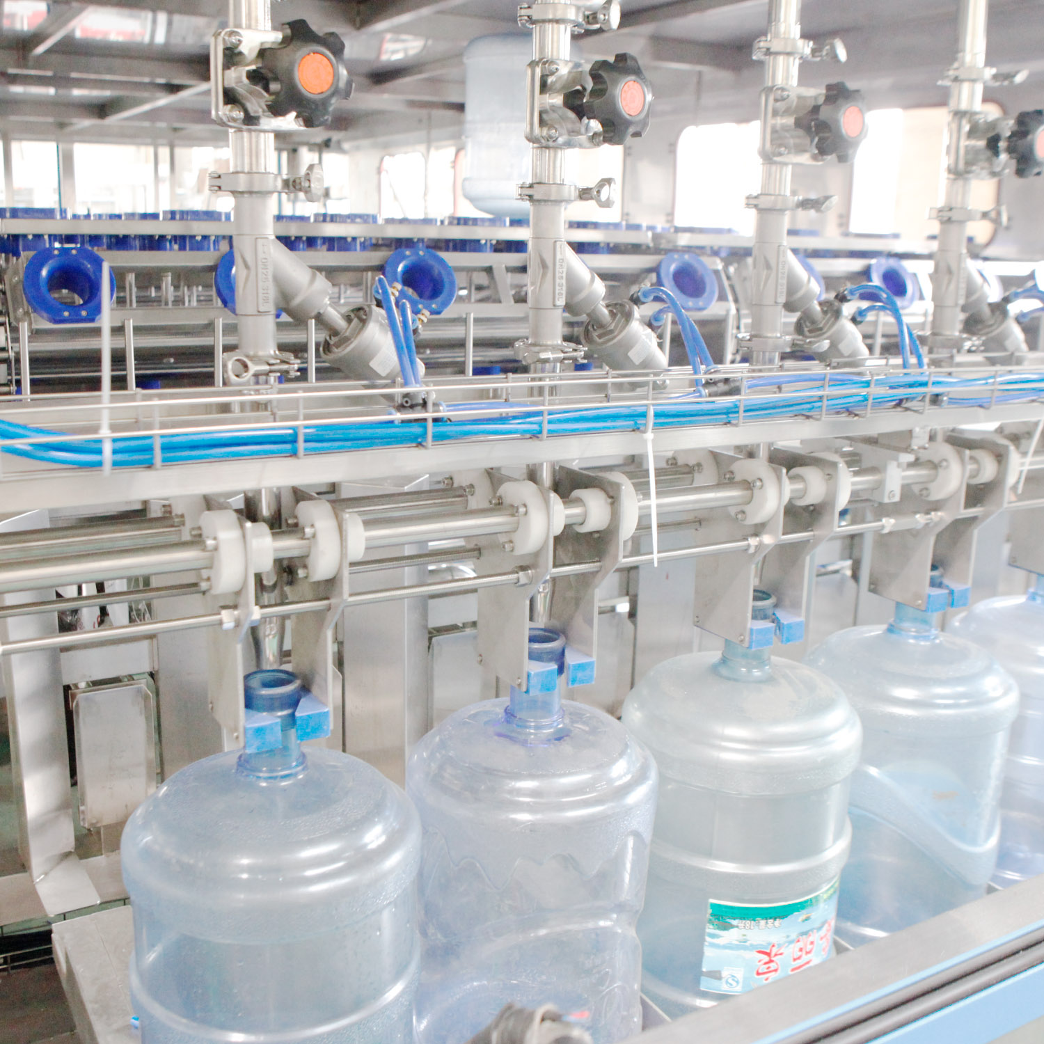 Automatic 5gallon 1500bottles Per Hour Drinking Water Filling Production Line 