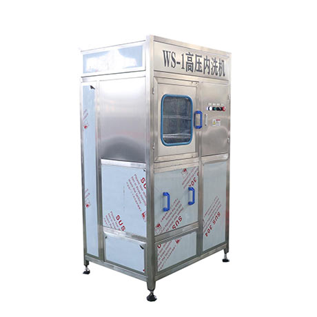 Introduction of high pressure washing machine for 5gallon bottles 