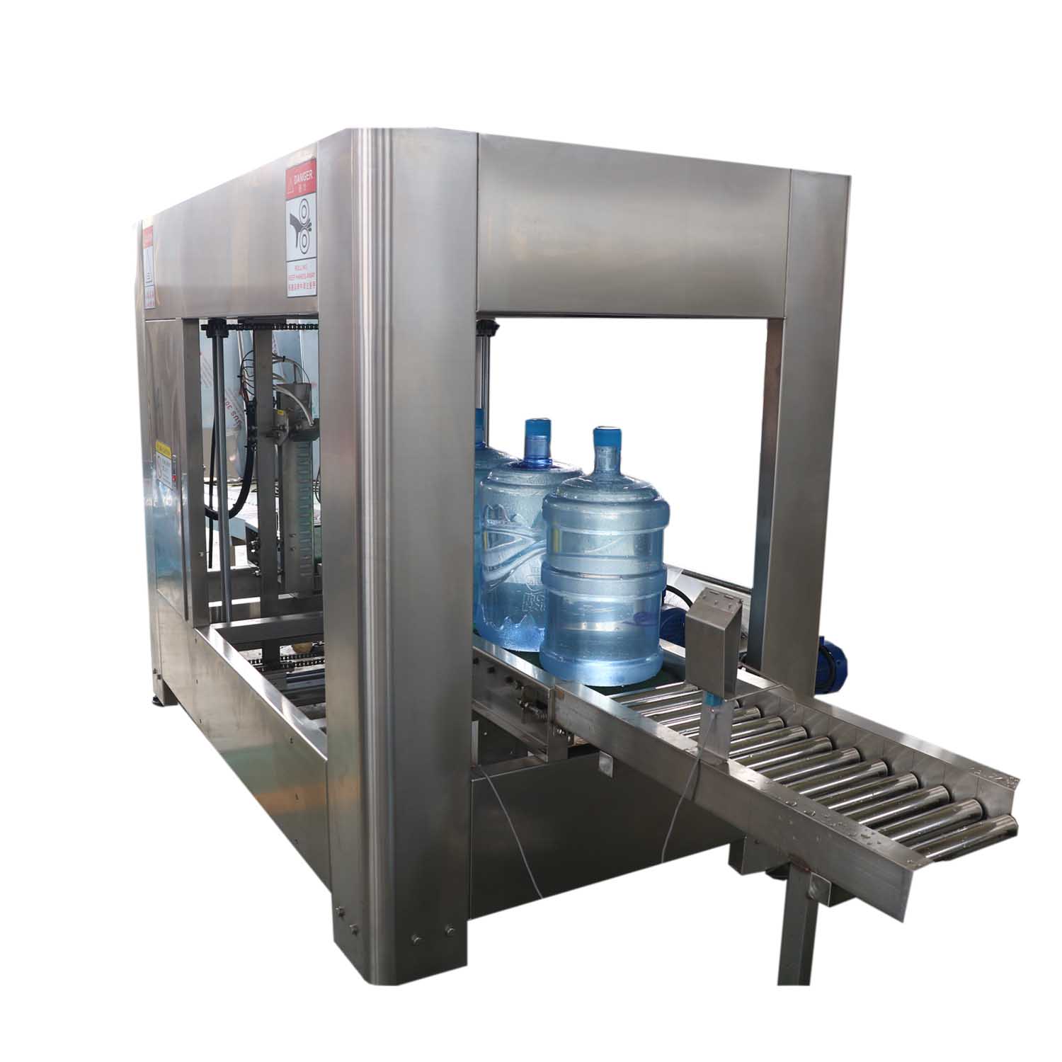 Automatic film bagging packing machine for 5gallon bottle 